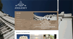 Desktop Screenshot of angleseyhotel.co.uk